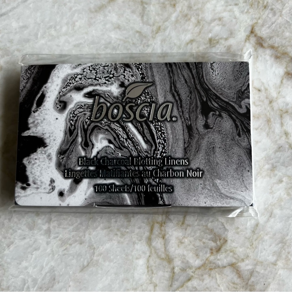 Boscia Black Charcoal Blotting Linens - 100 Sheets
